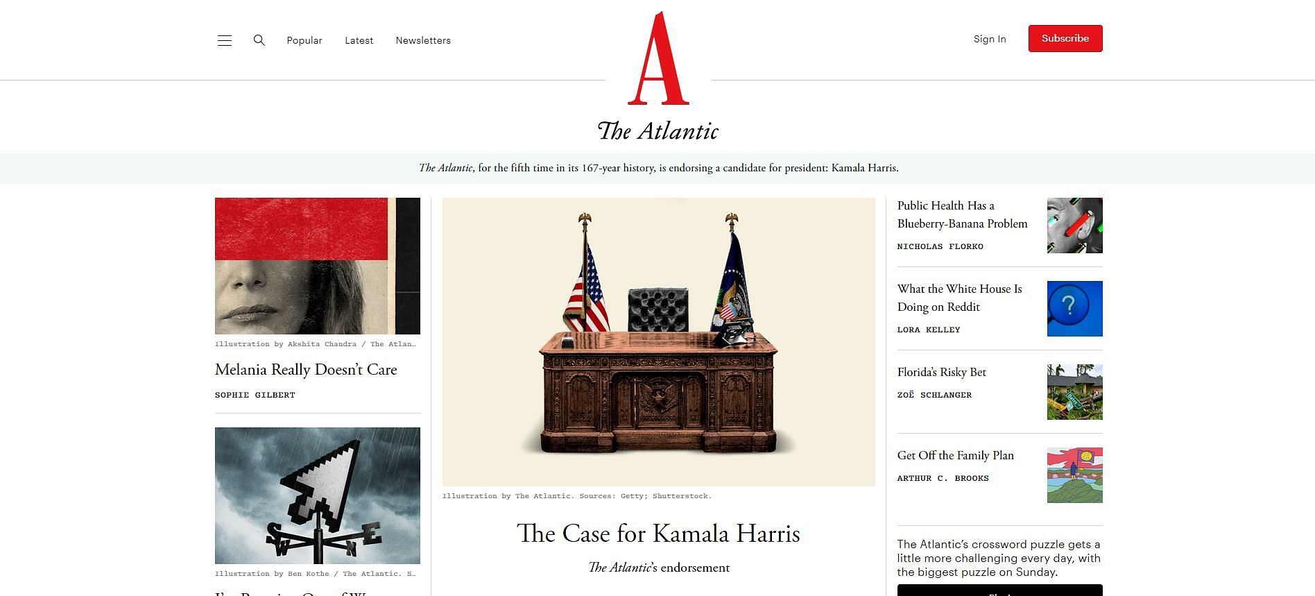 The Atlantic Home Page